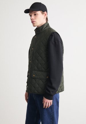 NEW LOWERDALE QUILTED GILET - Waistcoat - sage