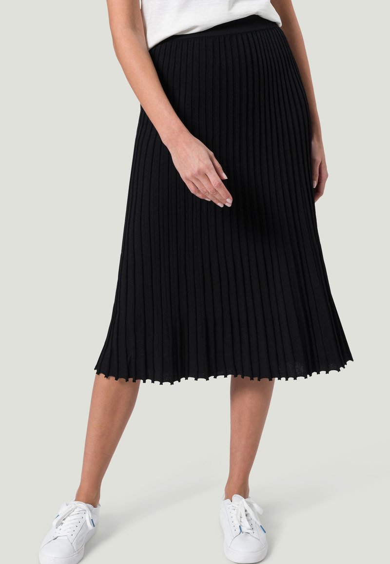 Damen Jeansröcke | zero MIT FALTENFaltenrockblack/schwarz - DW73941 Damen Jeansröcke | zero MIT FALTENFaltenrockblack/schwarz - DW73941