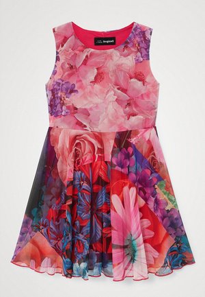 Desigual FLORAL - Freizeitkleid - black