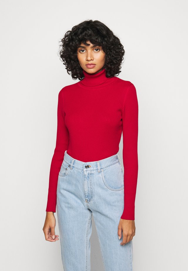 Strikpullover /Striktrøjer - red