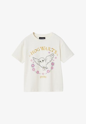 Vertbaudet, HARRY POTTER MIT HEDWIG-PRINT - Print T-shirt - wollweiß