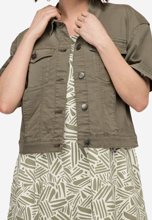 Jeansjacke - khaki