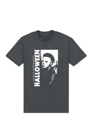 Henry Tiger, HALLOWEEN MICHAEL MYERS HUNTING FOR LAURIE - T-shirts print - charcoal grey