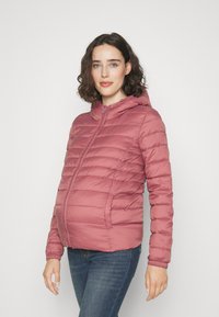 ONLY MATERNITY OLMTAHOE HOOD - Lengva striukė - rose brown