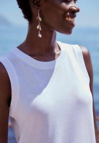 Next SLEEVELESS CREW NECK TIERED STANDARD - Maxi šaty - white