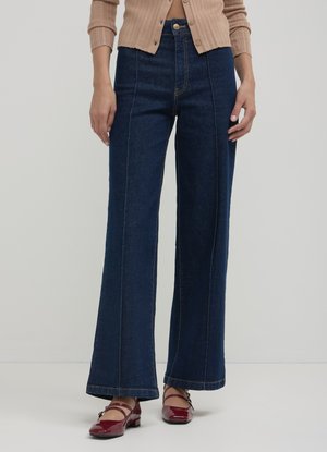 Calliope WIDE LEG - Jeans a zampa - blu