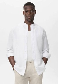 Mango - MAO COLLAR - Shirt - white Thumbnail Image 1
