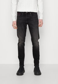 Tommy Jeans - AUSTIN - Jeans Tapered Fit - black Miniaturebillede 1