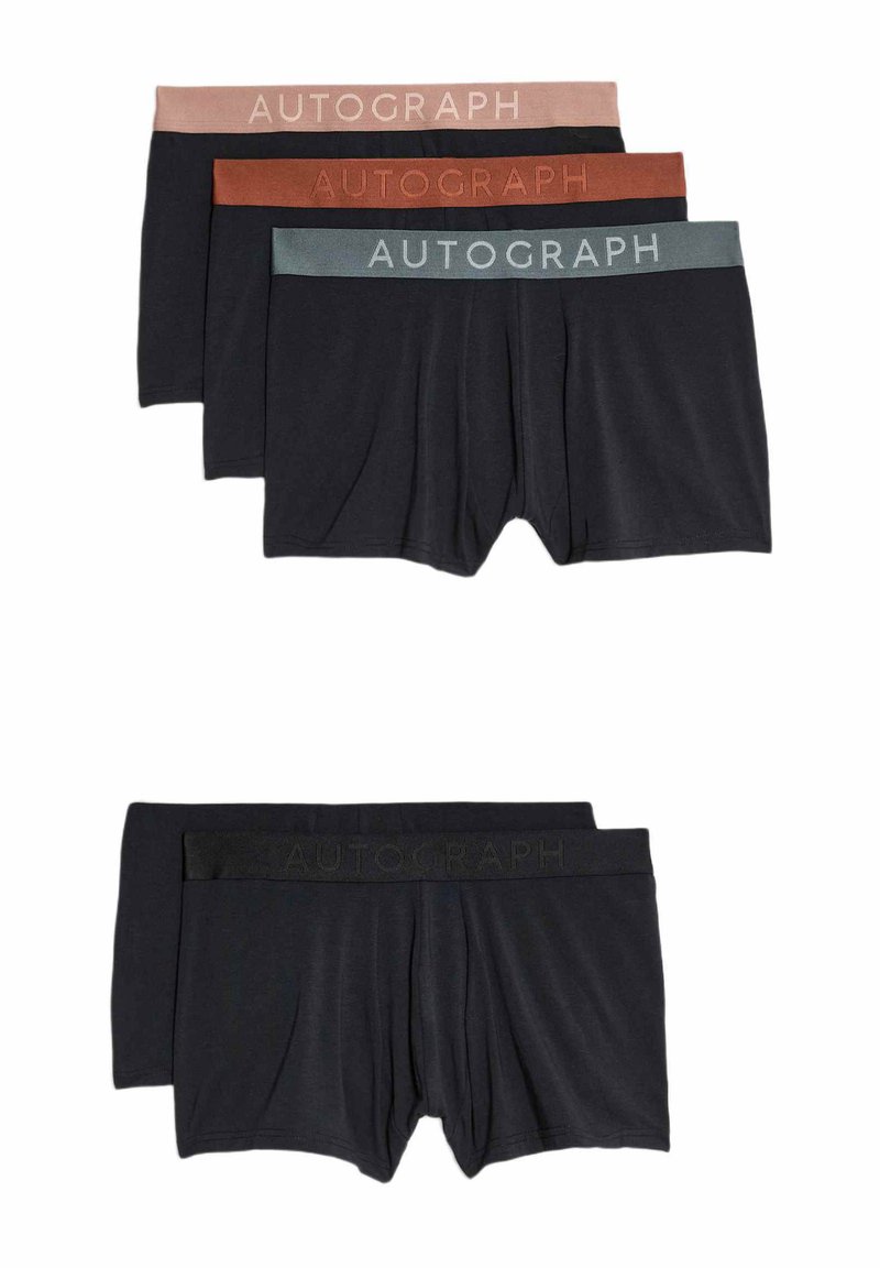 Boxer Aderenti Marks & Spencer – Confezione Da 5 In Modal E Cotone Supima®, Bianco Taglia S