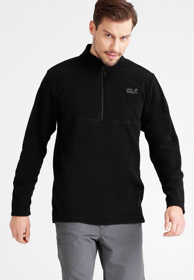 GECKO - Fleecepullover - black
