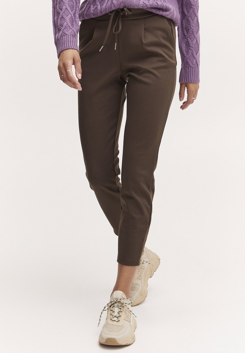 b.young RIZETTA CROP - Pantalon classique - java