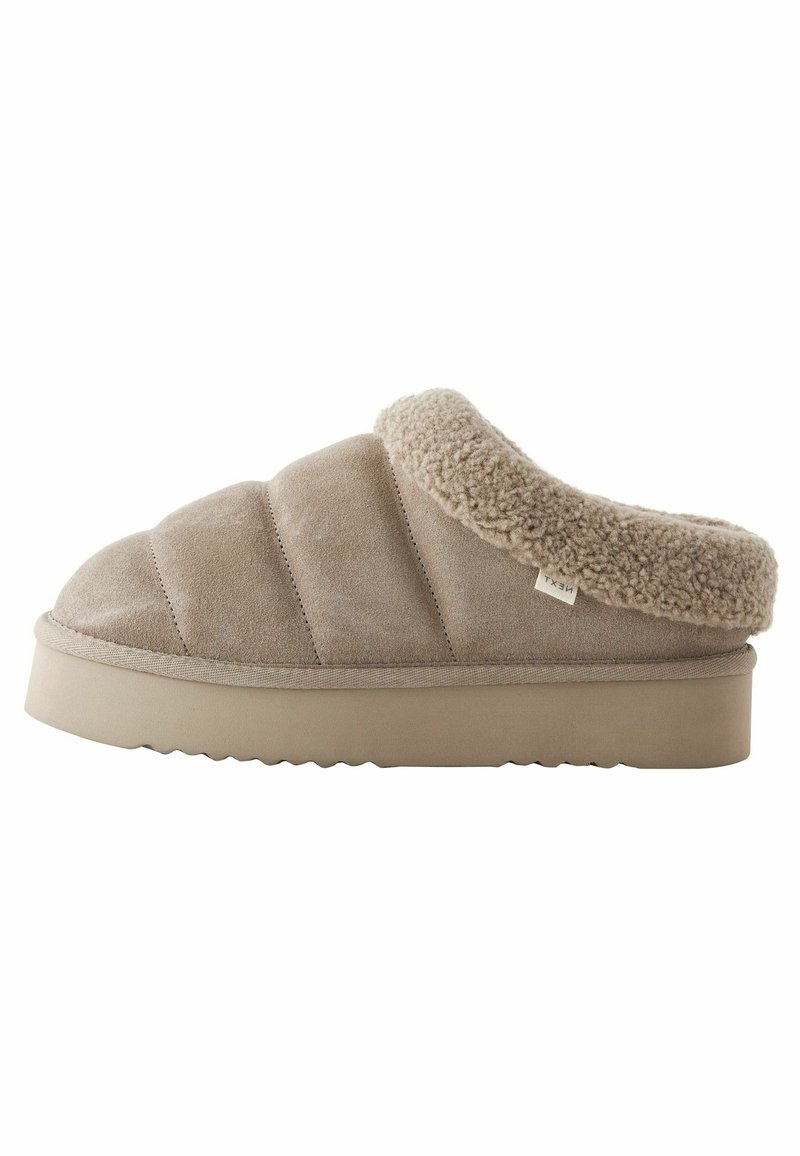 Next REGULAR FIT - Mules - mink brown