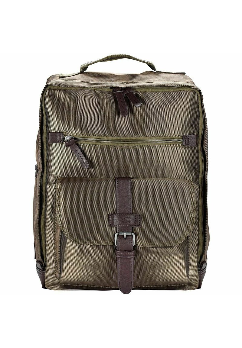 Balenciaga Sac à dos Explorer noir en cuir avec autocollants imprimés