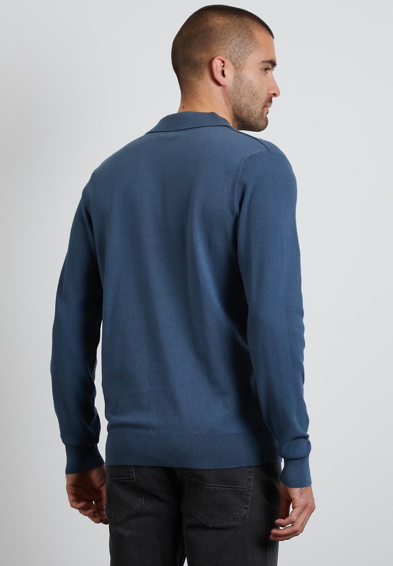 Herren Strickjacken | Threadbare BINTCLIFF Strickpullover denim blue/blue denim - EN76083 Herren Strickjacken | Threadbare BINTCLIFF Strickpullover denim blue/blue denim - EN76083