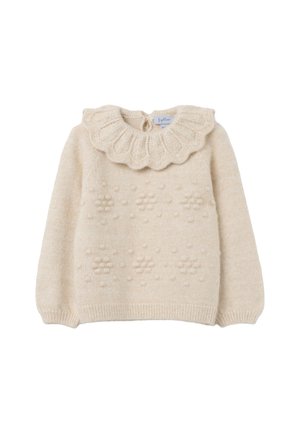 REGULAR FIT - Jersey de punto - cream white