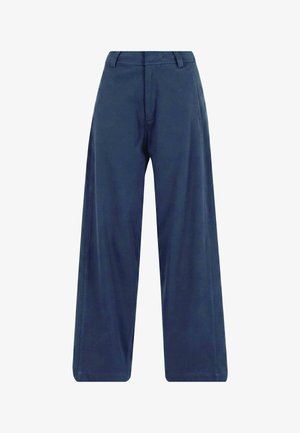 2Y Studios, ZANNA LOOSE FIT SMART PANTS - Nohavice - navy blue