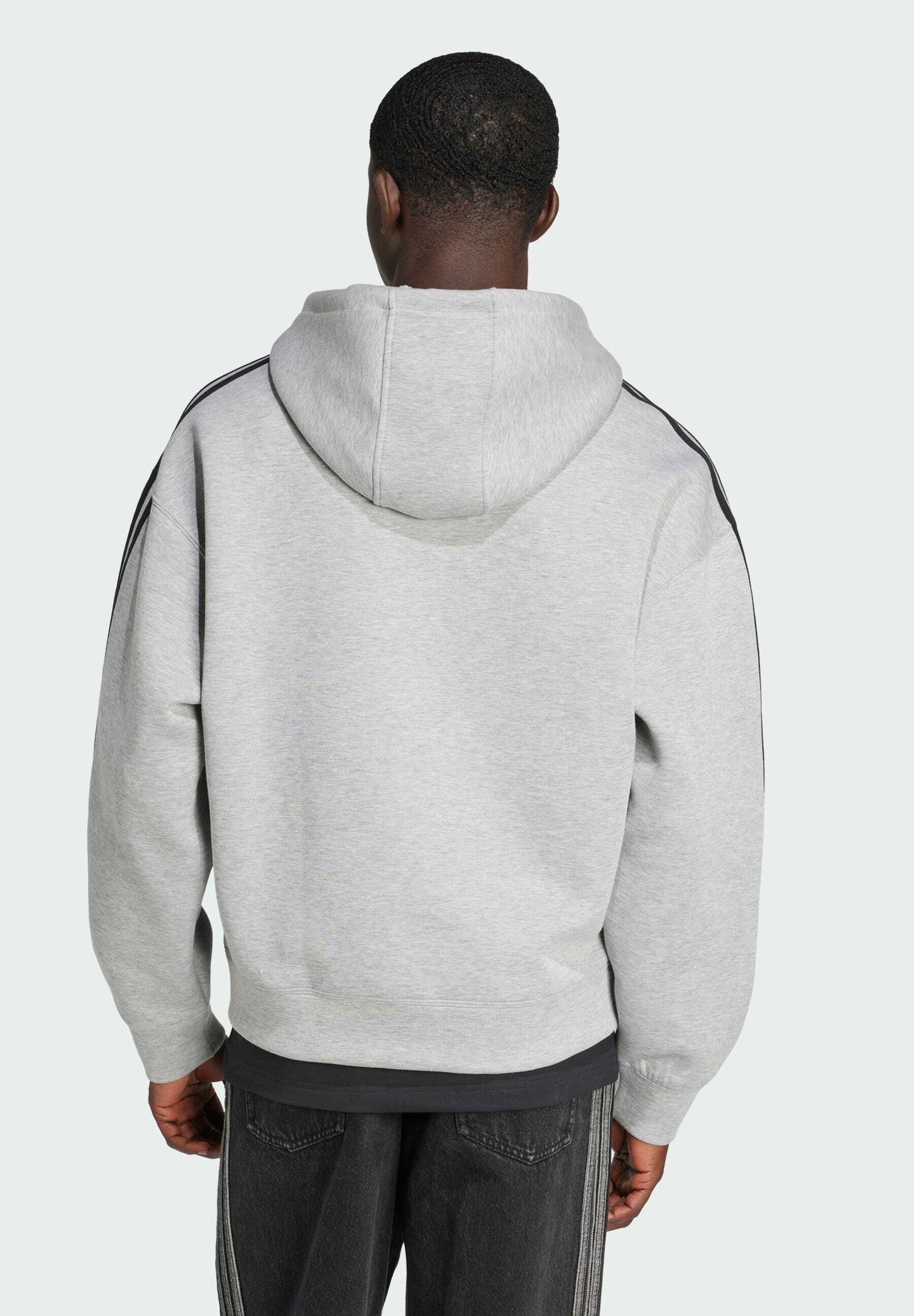 adidas Originals SPACER - Zip-up sweatshirt - medium grey heather