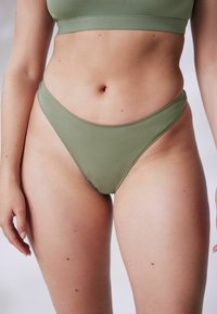 Self. MID WAIST  3 PACK   - Bikiinide alumine osa - black nude khaki green