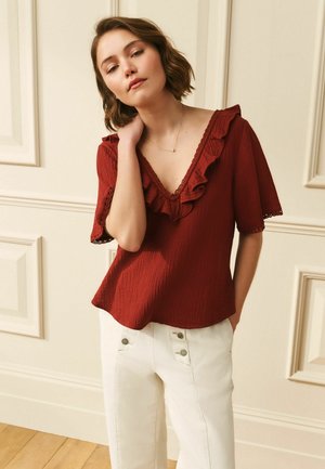 Laura Ashley, Bluse - berry red