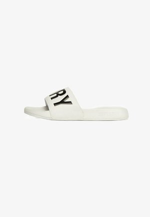 Superdry & Co Sandalias planas - optic black
