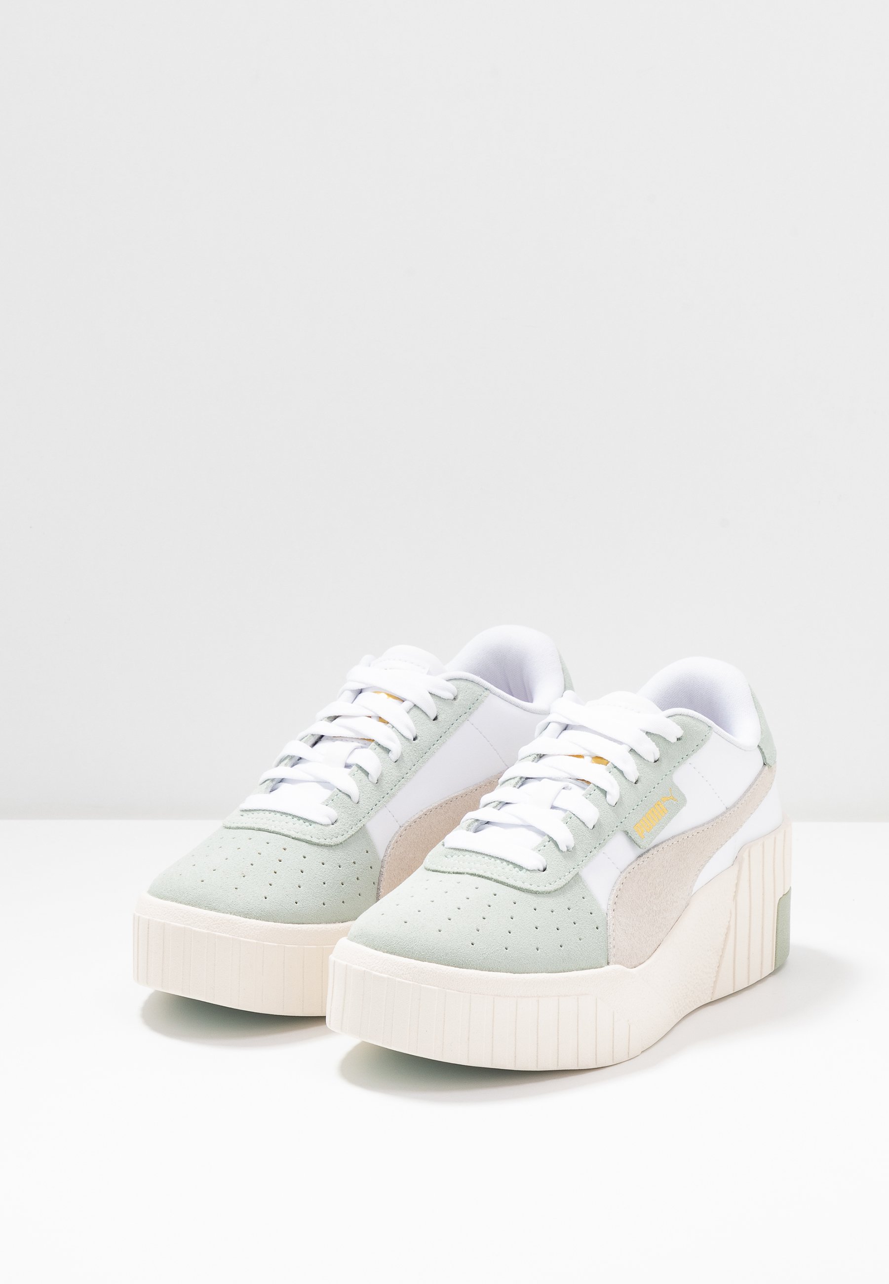 CALI WEDGE SOCAL Sneakers aqua graymarshmallowwhite CALI WEDGE SOCAL Sneakers aqua graymarshmallowwhite