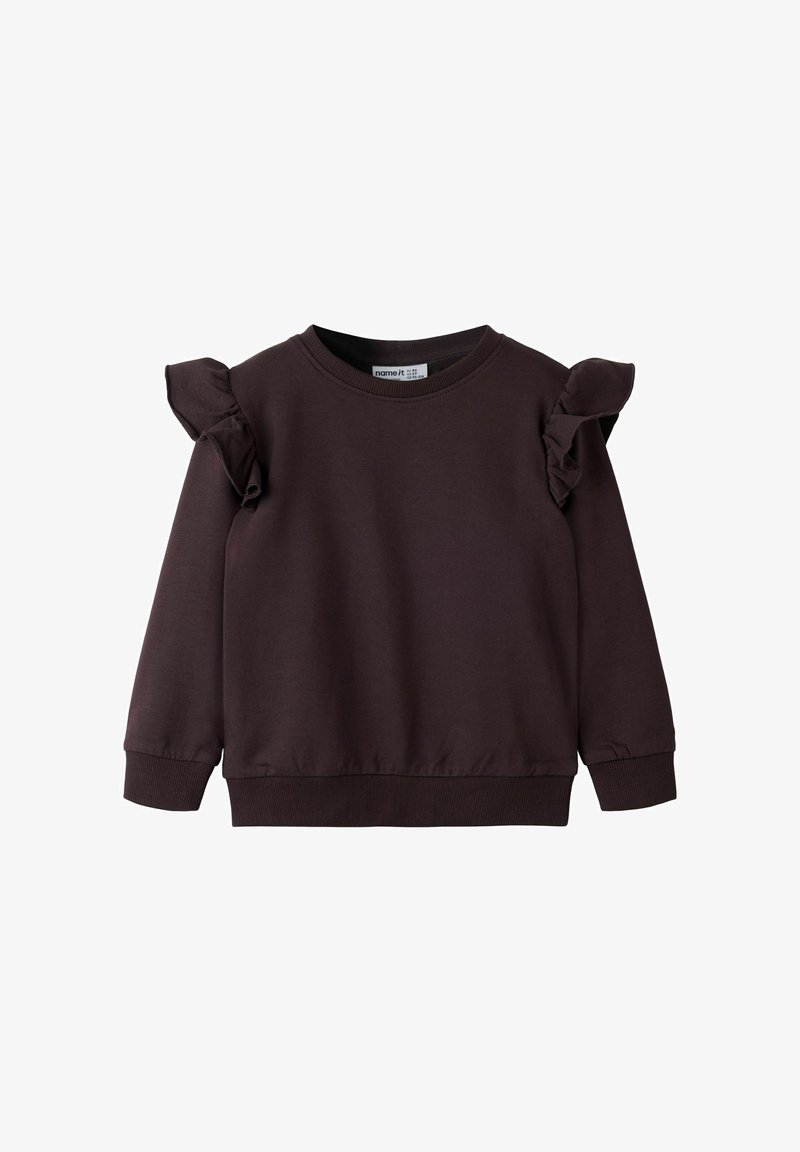 Name it Sweatshirt - chocolate plum