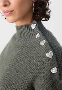 Morgan Strickpullover - kaki
