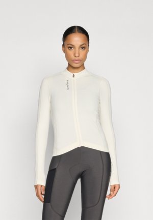WOMENS SIGNATURE TECH LONG SLEEVE - Maillot de ciclismo - white asparagus