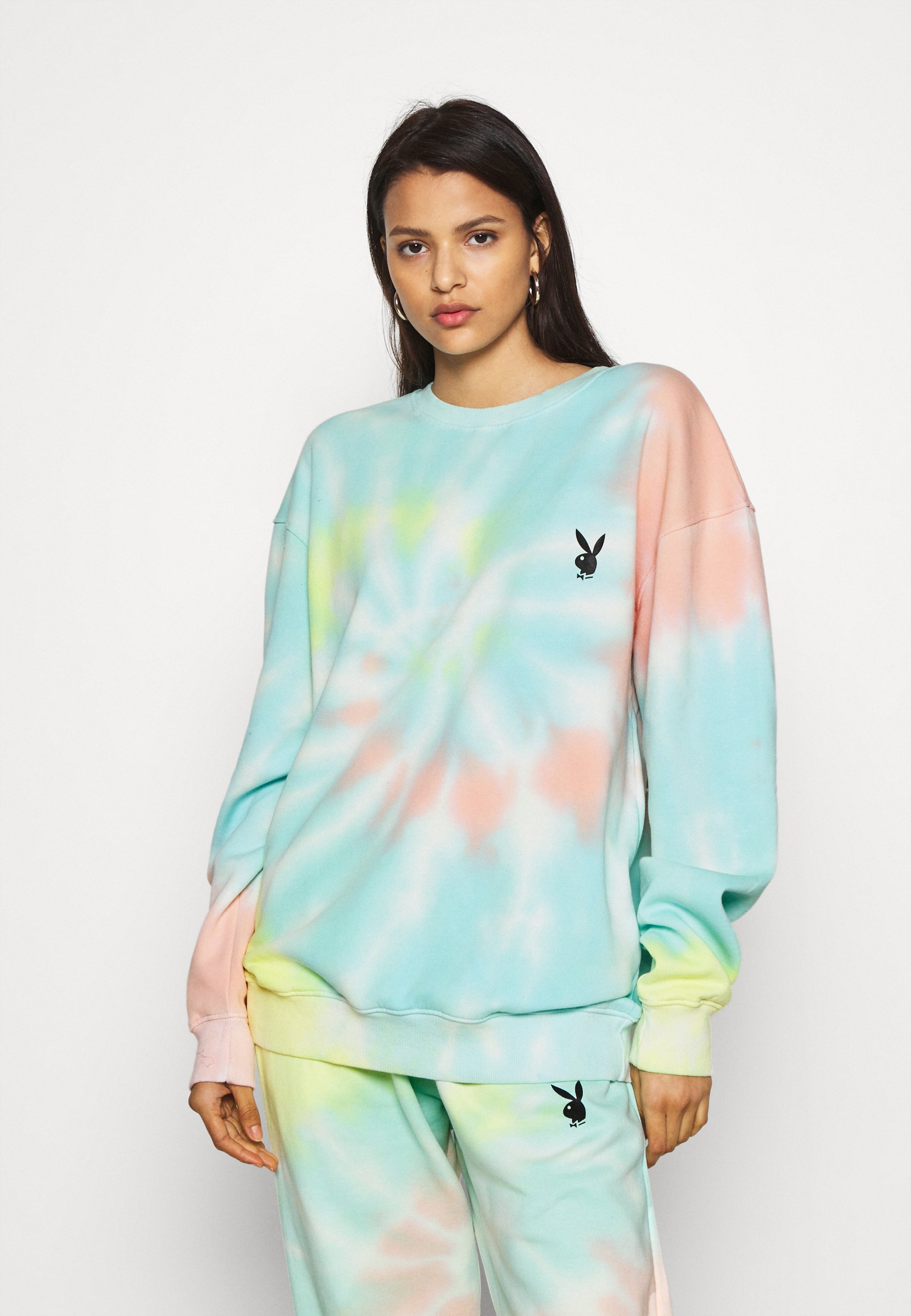 Missguided Sweatshirt online kaufen | ZALANDO Missguided COORD HALF ZIP CYCLING SHORT SET Sweatshirt