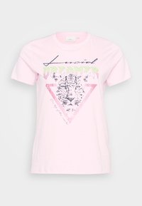 CARMIKO LIFE WASHED TEE - Print T-shirt - roseate spoonbill