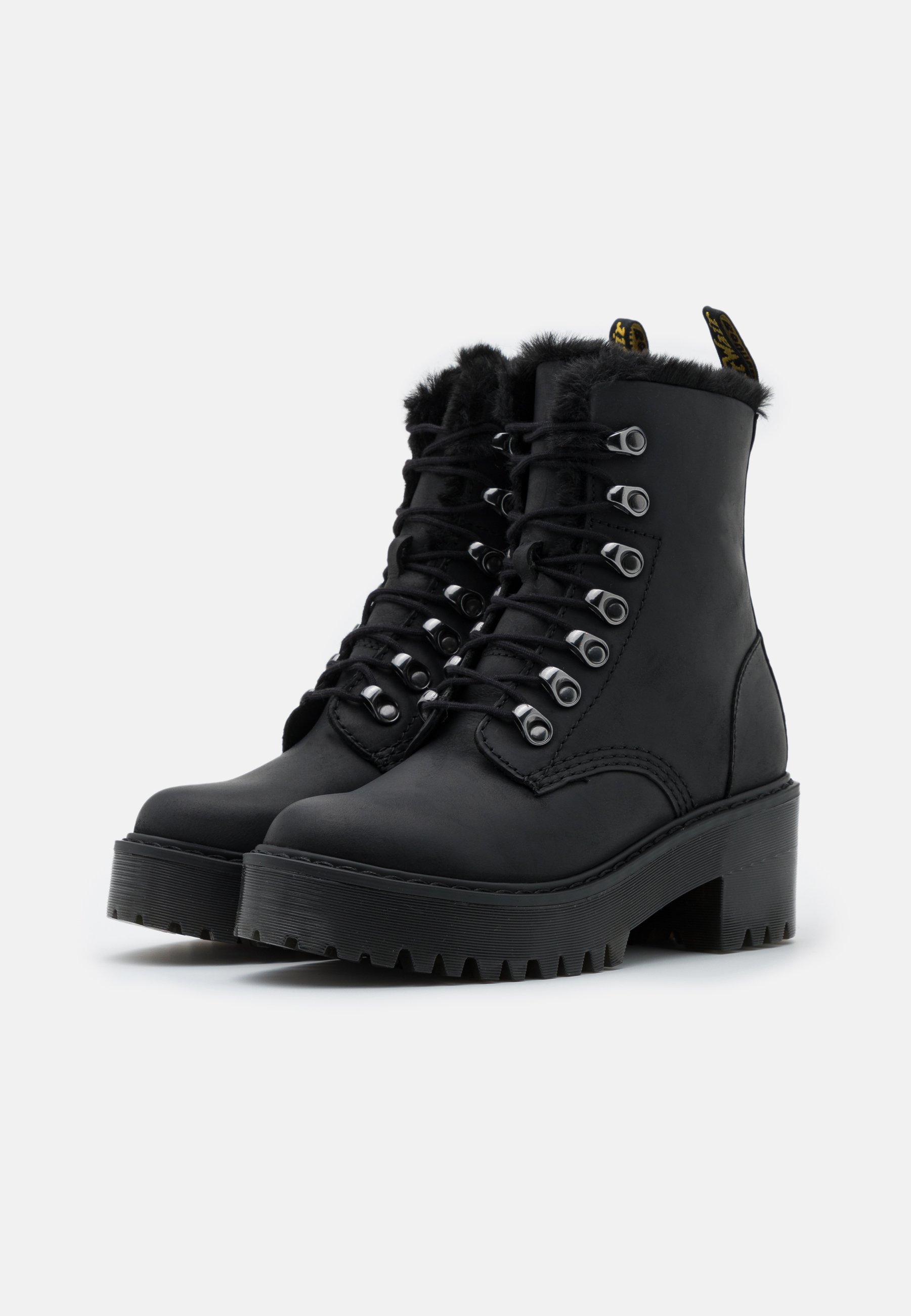 leona dr martens black