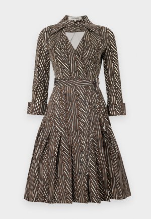 Diane von Furstenberg ISLA DRESS - Skjortekjole - brown
