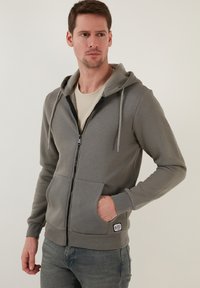 Buratti Felpa con zip - light khaki
