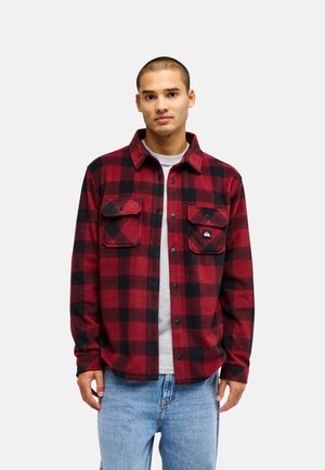 Quiksilver, VENTURE POLAR FLEECE SHIRT - Shirt - dark red