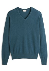 Rodier V-NECK - Strickpullover - bleu