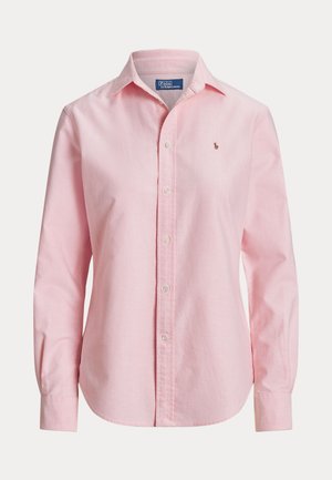 Polo Ralph Lauren LONG SLEEVE BUTTON FRONT SHIRT - Skjortebluser - bath pink