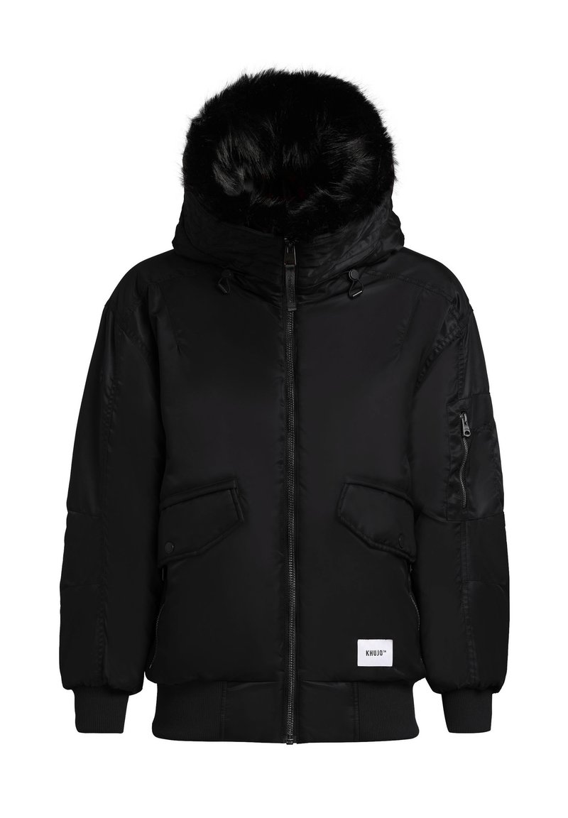 khujo Winterjas zwart