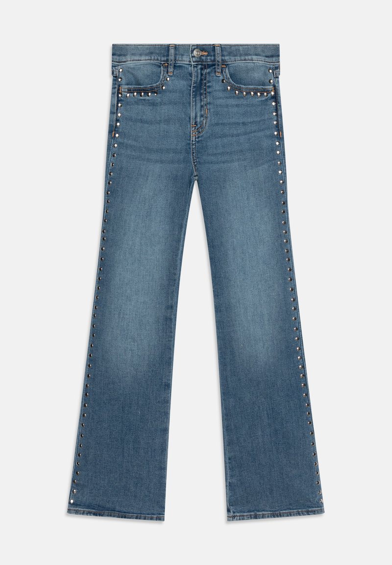 Abercrombie & Fitch Flared Jeans - light-blue denim