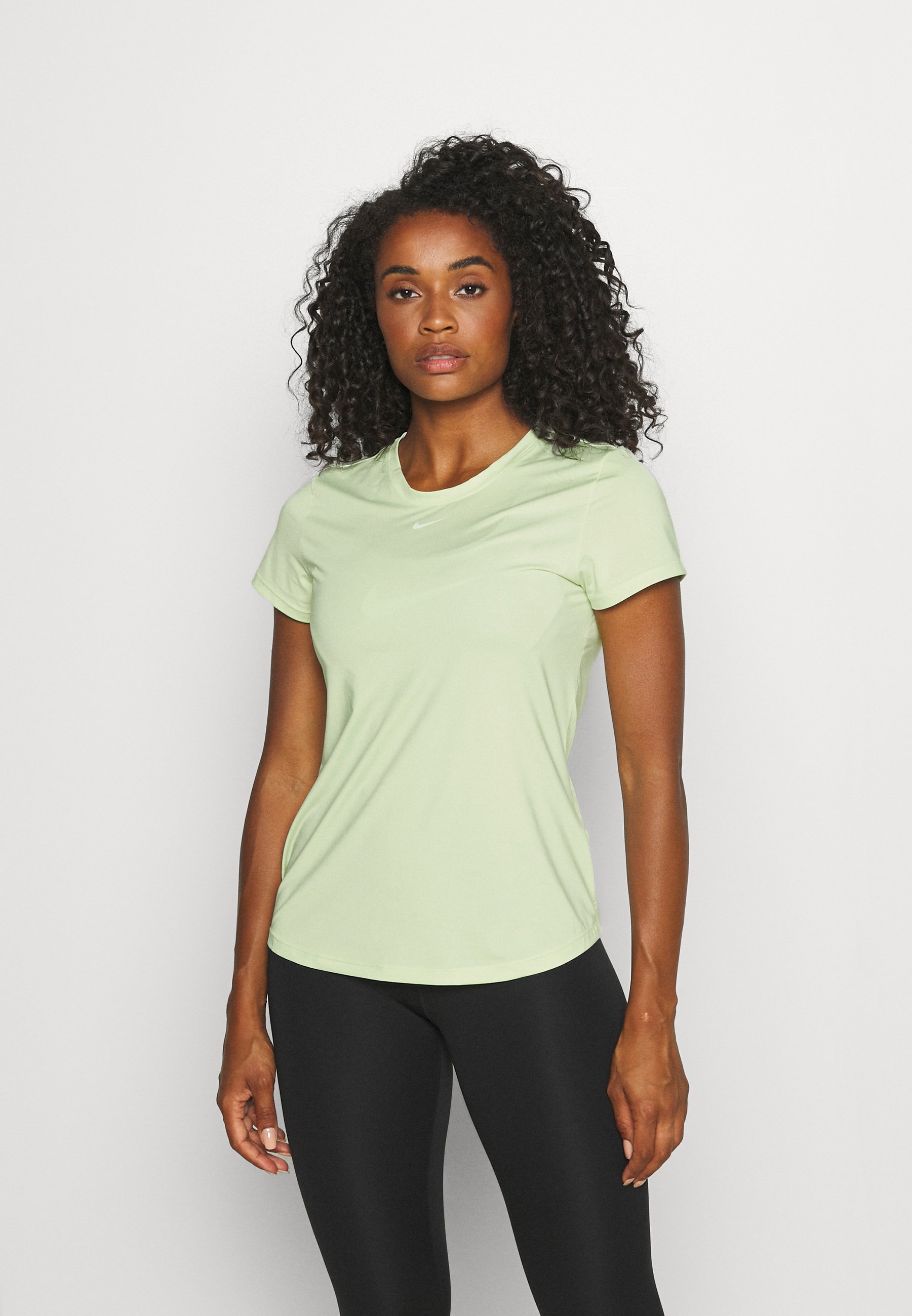 SLIM - Sports T-shirt - lime ice/white 
