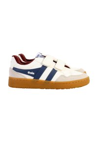Gola EAGLE STRAP - Sneakers basse - blanc moonlight burgundy