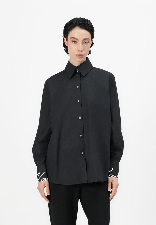 SIGNATURE CUFF SHIRT - Button-down blouse