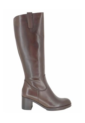 Stivali con plateau - brown