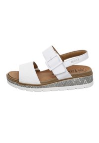 Mephisto MELYSA - Keilsandalette - weiß