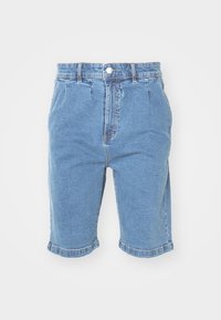 Denim Project SLOUCHY - Kratke hlače od trapera - blue