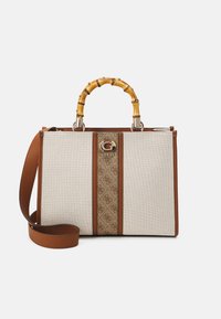 KERIMA - Bolso de mano - natural/latte