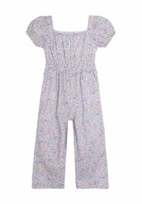 JoJo Maman Bébé - REGULAR FIT - PUFF SLEEVE  - Mono - lilac purple ditsy floral print Imagen en miniatura 1