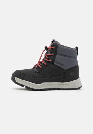 SJUR WP - Talvisaappaat - black/burgundy