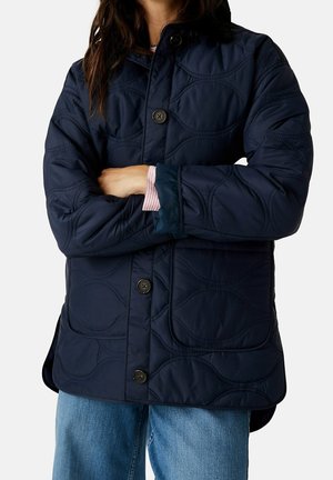 Klassischer Mantel - dark blue
