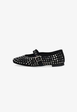 VENEZIA, BALLET PUMPS - Ballerina's met enkelbandjes - black