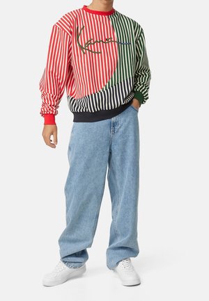 Karl Kani, Sweatshirt - red